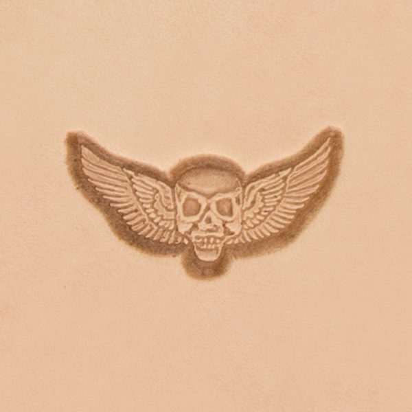 Skull Wings 3D Stamp For Cheap