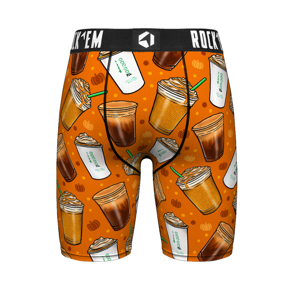 Boxer Briefs - Pumpkin Spice Latte Fashion - Image 3