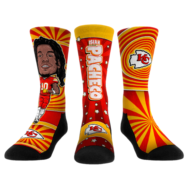 Isiah Pacheco - Kansas City Chiefs  - Bobblehead 3-Pack For Sale