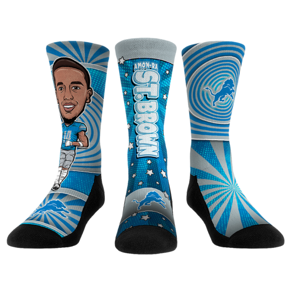 Amon-Ra St. Brown - Detroit Lions  - Bobblehead 3-Pack For Cheap