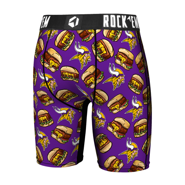 Boxer Briefs - Minnesota Vikings - Juicy Lucy Burger For Sale - Image 5
