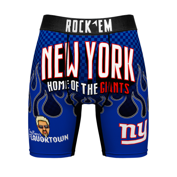 Boxer Briefs - New York Giants - Guy Fieri Flavor Flames Online Sale
