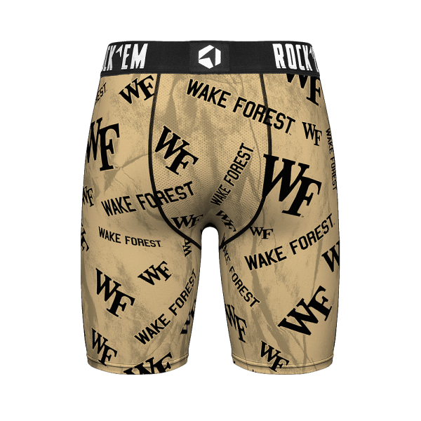 Boxer Briefs - Wake Forest Demon Deacons - Logo All-Over Cheap - Image 3
