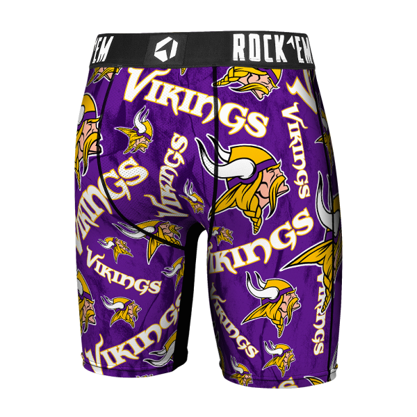 Boxer Briefs - Minnesota Vikings - Logo All-Over on Sale - Image 5