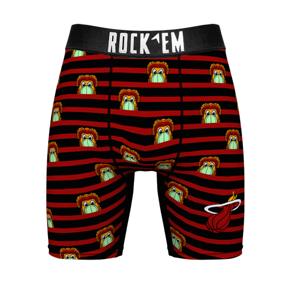 Boxer Briefs - Miami Heat - Peek-A-Boo Stripes For Sale
