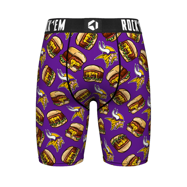 Boxer Briefs - Minnesota Vikings - Juicy Lucy Burger For Sale - Image 3