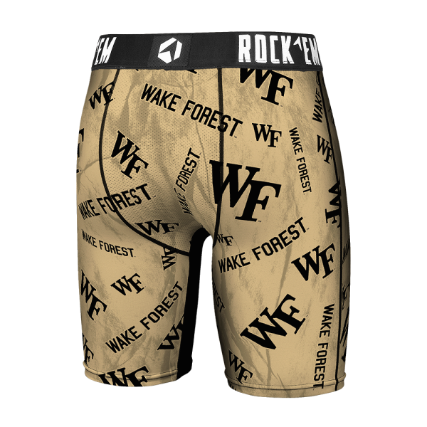 Boxer Briefs - Wake Forest Demon Deacons - Logo All-Over Cheap - Image 5